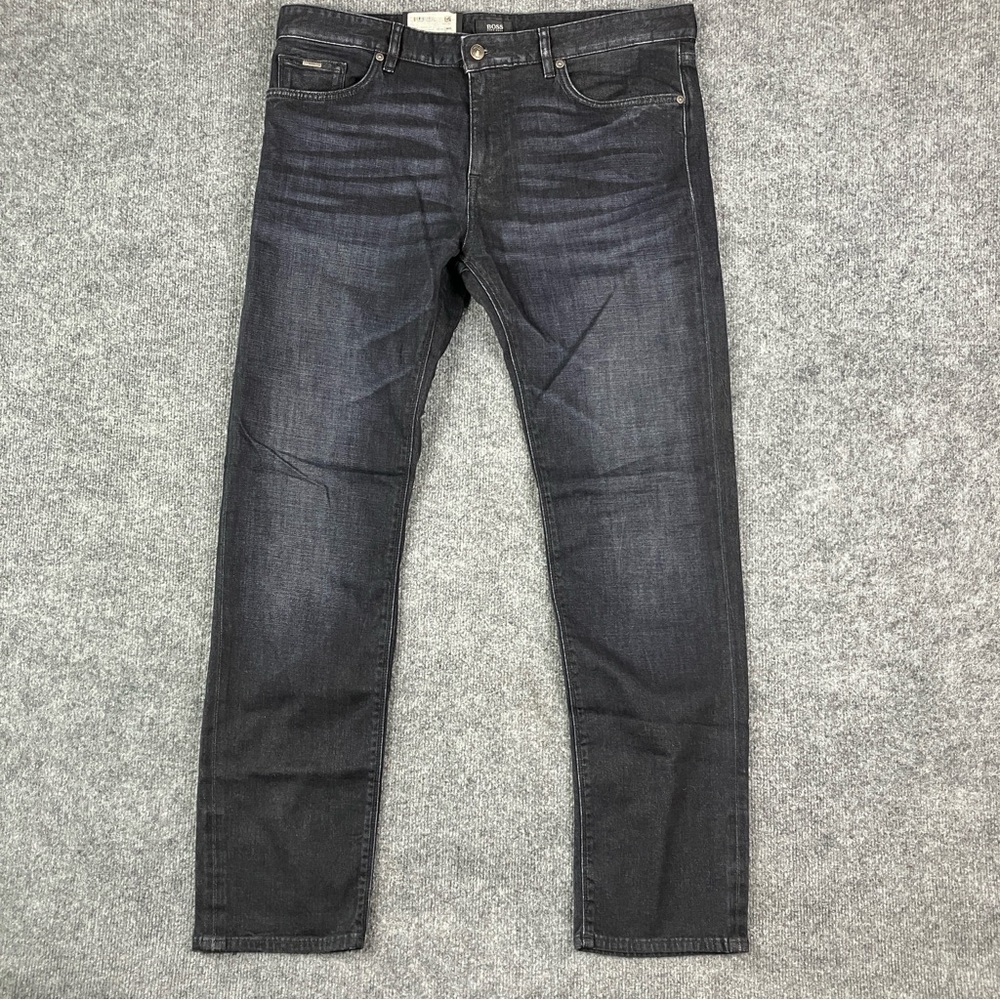 Hugo Boss Men's Charcoal Slim Jeans